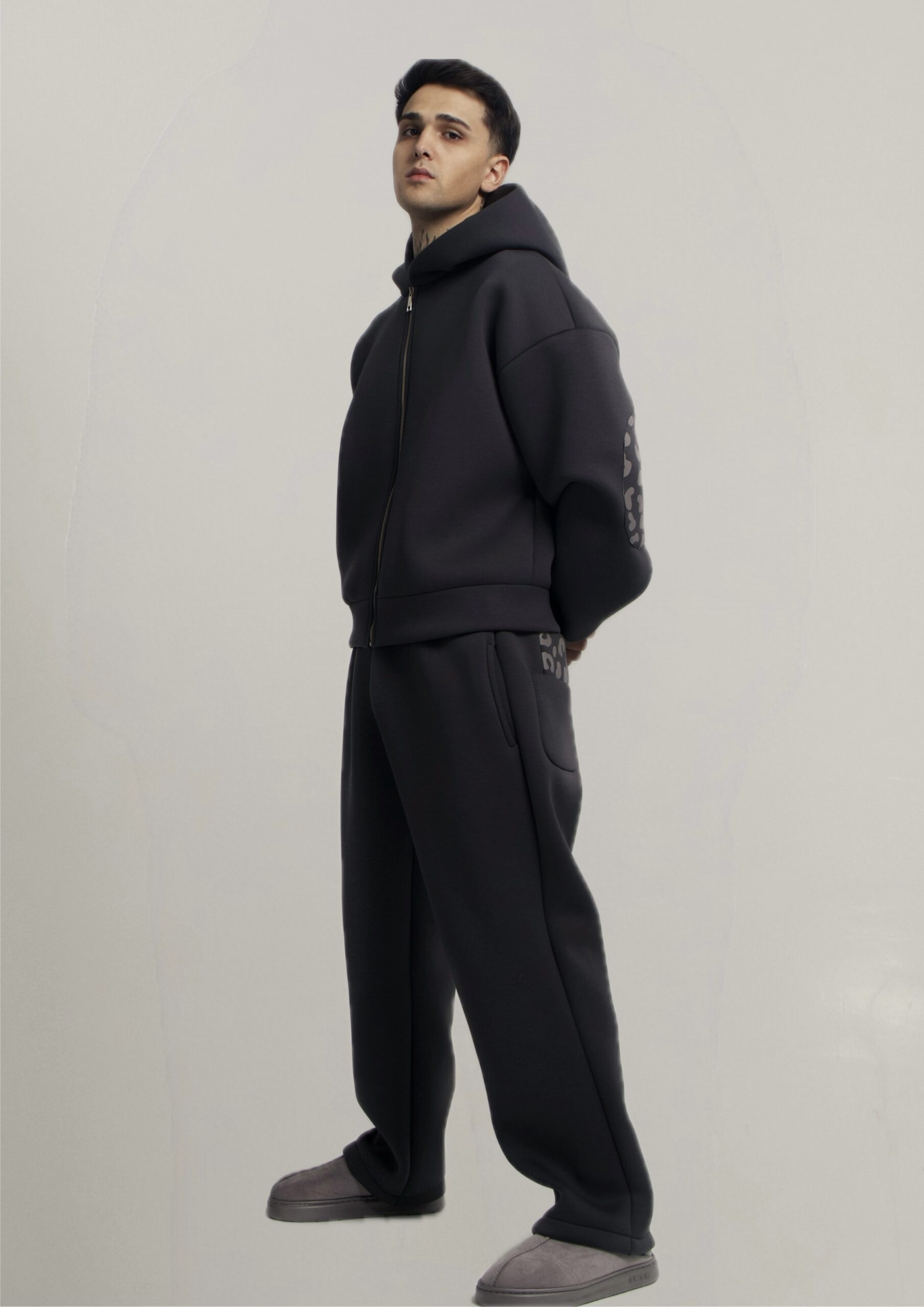 Berlin Gray Zip